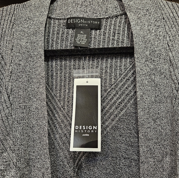 NWT Design History Petite Cardigan Sweater - Picture 2 of 2